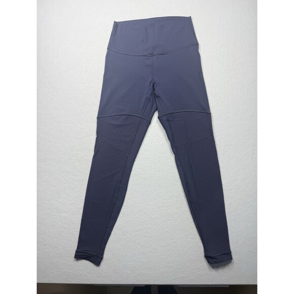 lululemon athletica Pants - Lululemon Sheer Will High-Rise Leggings 28" Pulse Stone Blue W5CESS Size 8 Nulux